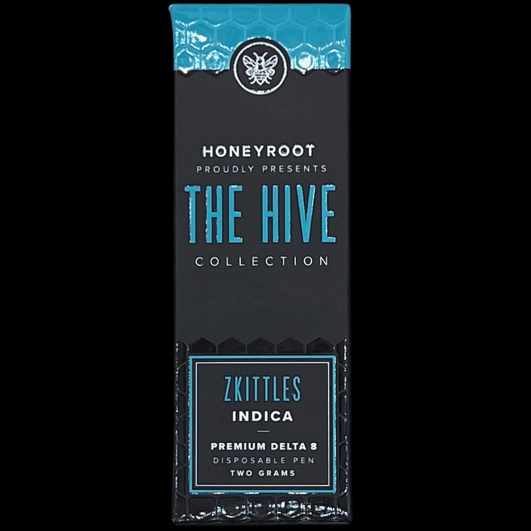 HONEYROOT Hive Zkittles Disposable Indica | MyTHCBuddy.com Honeyroot Hive Zkittles